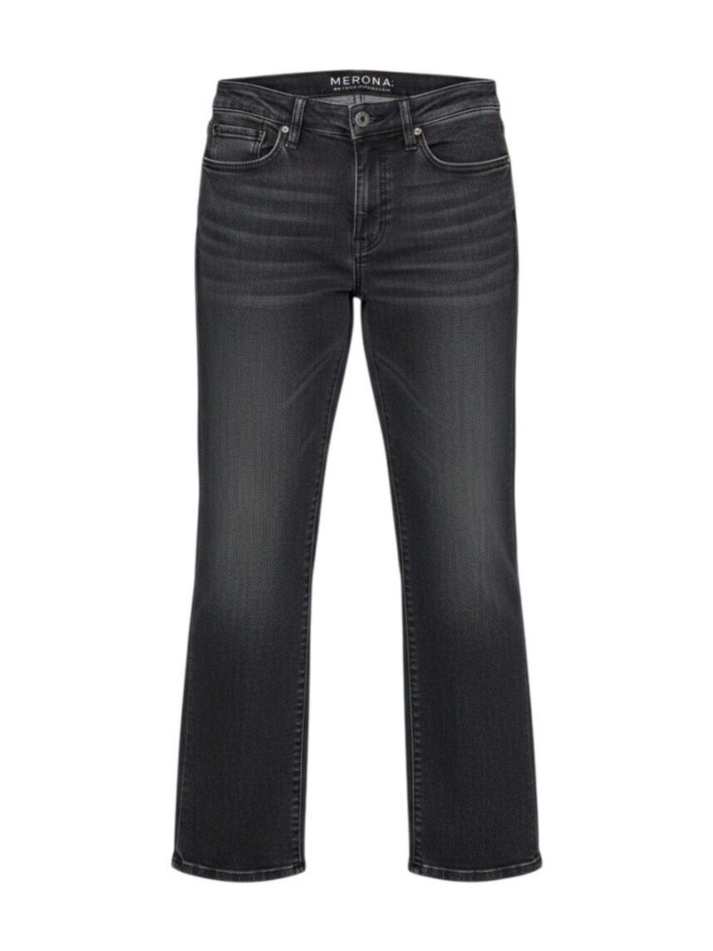 Merona Womens Mid Rise Bootcut Jeans Size 10R Dark Wash Denim